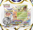Leafeon 3Pack - Brilliant Stars - Pokémon TCG Sword & Shield product image